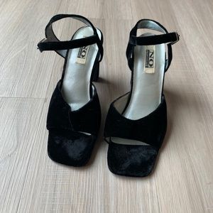 Vintage Square Toe Heels